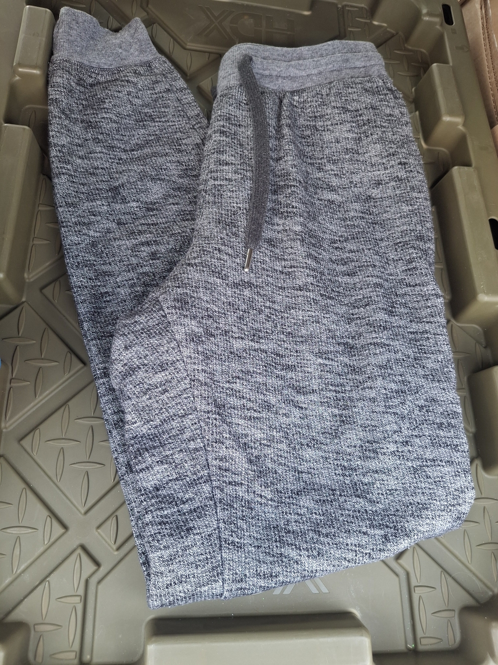 Old Navy Gray Marled Knit Joggers